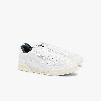 Lacoste Twin Serve Luxe Leather and Synthetic Sneakers - Tenisky Dámské Bílé | CZ-zXYkdj